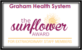 the sunflower award for extraordinary staff members